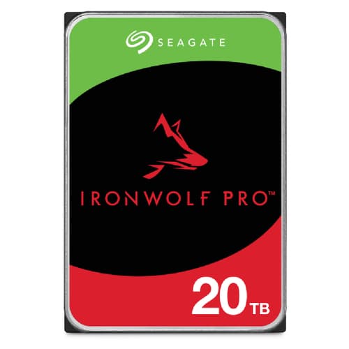 Seagate IronWolf Pro ST20000NT001 hard drive 20 TB 7200 RPM 256 MB 3.5"