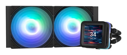 Zalman ALPHA2 DS A24 BLACK computer cooling system Processor All-in-one liquid cooler 12 cm 1 pc(s)