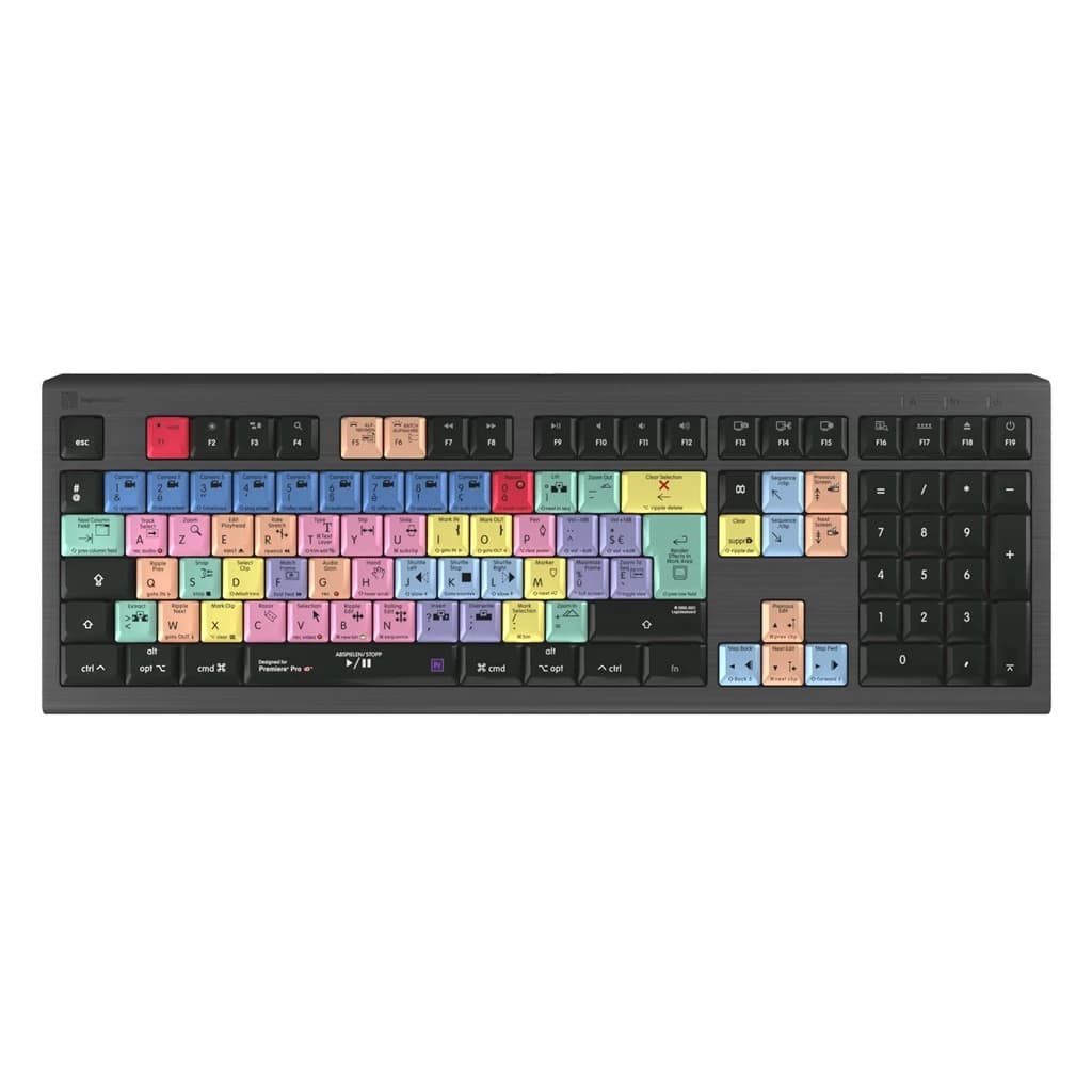 Logickeyboard Adobe Premiere Pro CC Astra 2 Mac French