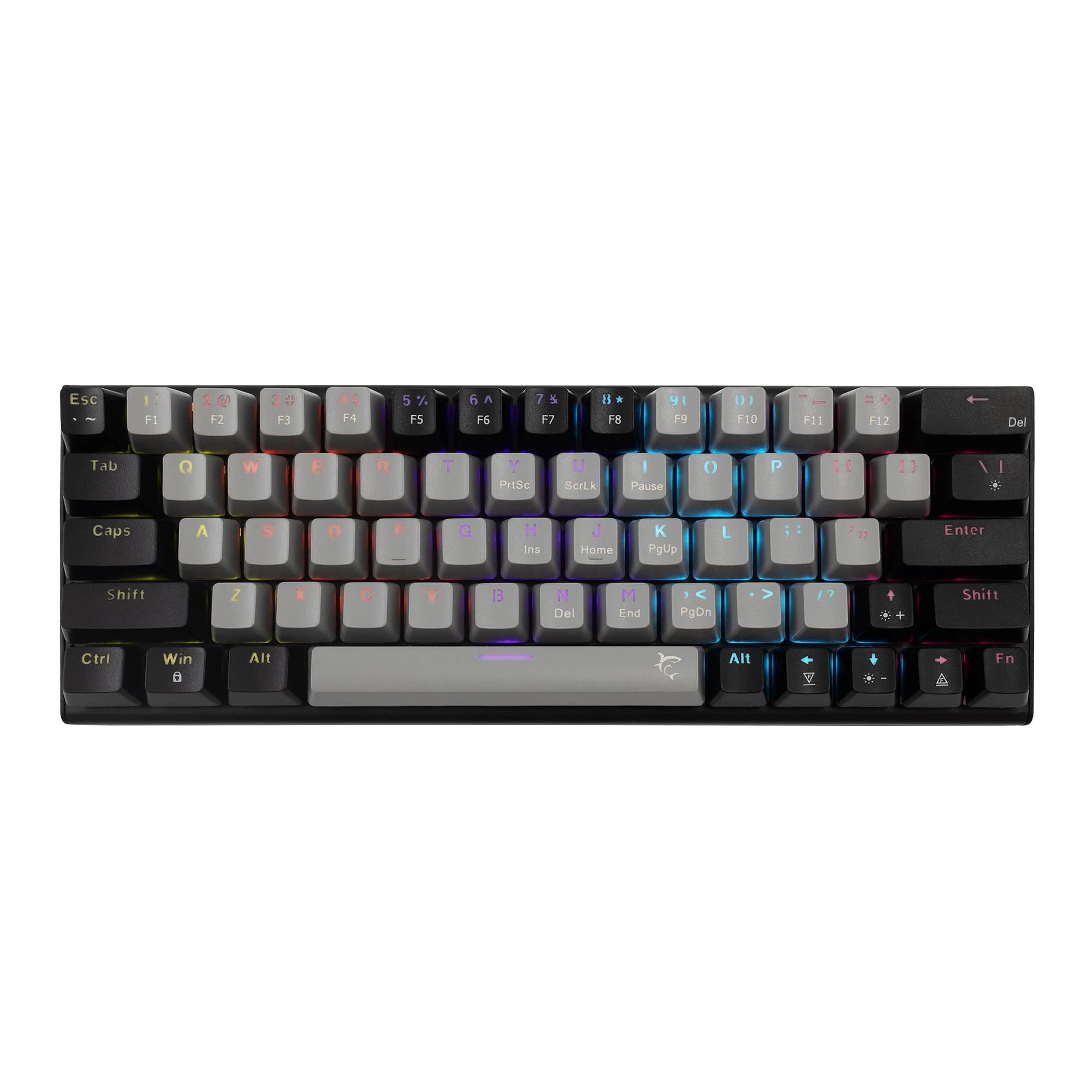 White Shark Wakizashi-2 Red Switch US (Grey-Black)