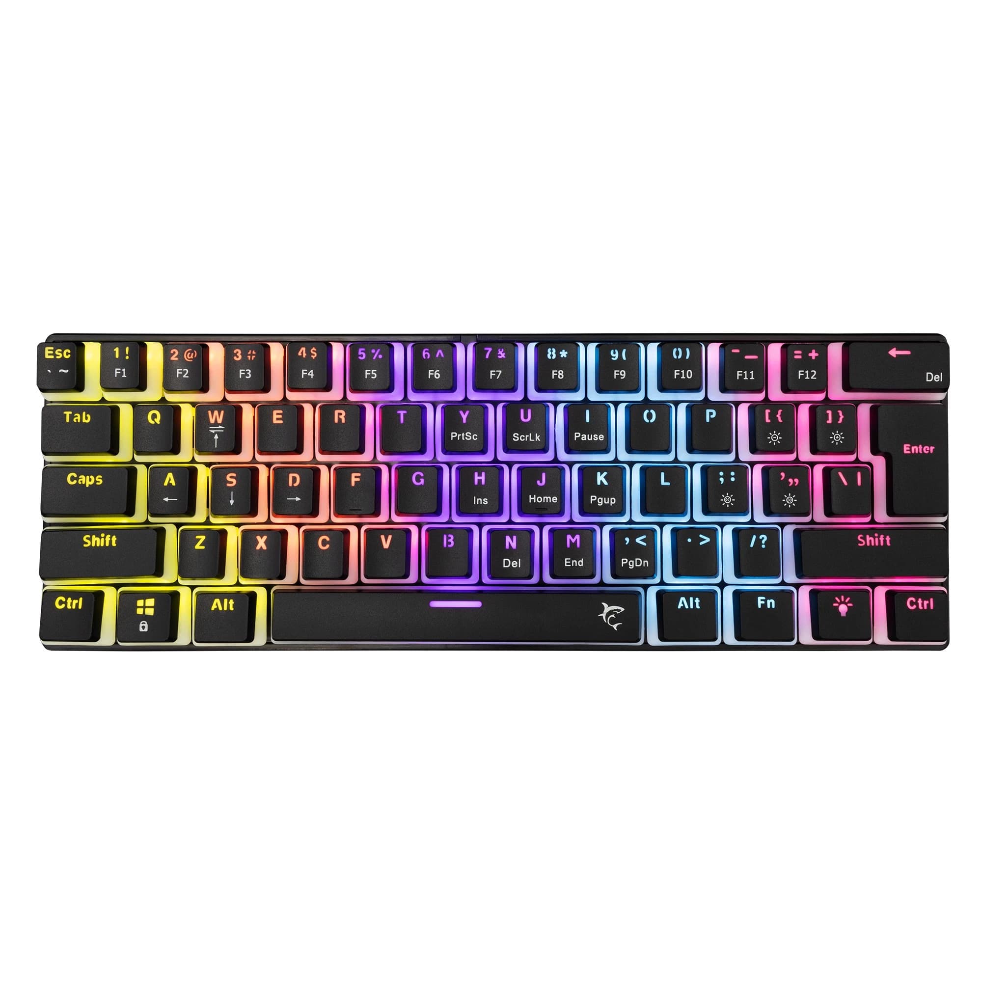 White Shark Ashiko-2 Red Switch US (Black)