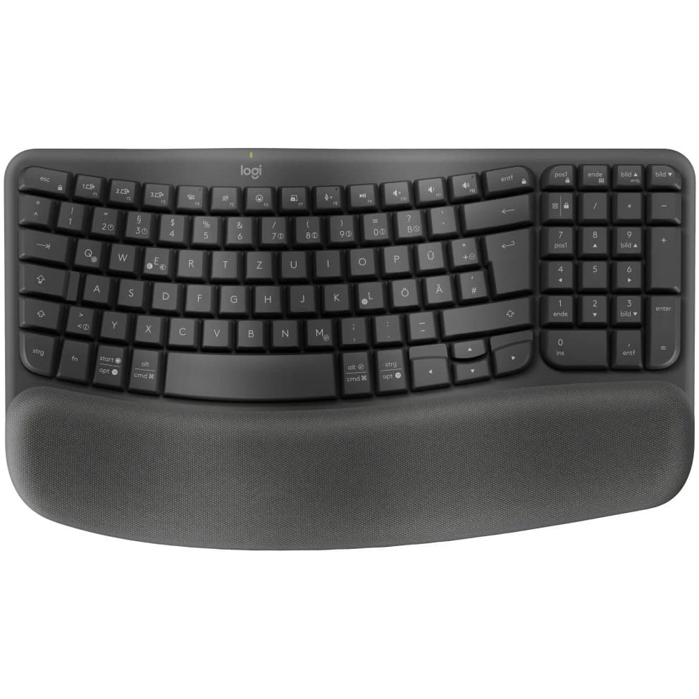 Logitech Wave Keys German (Graphite)