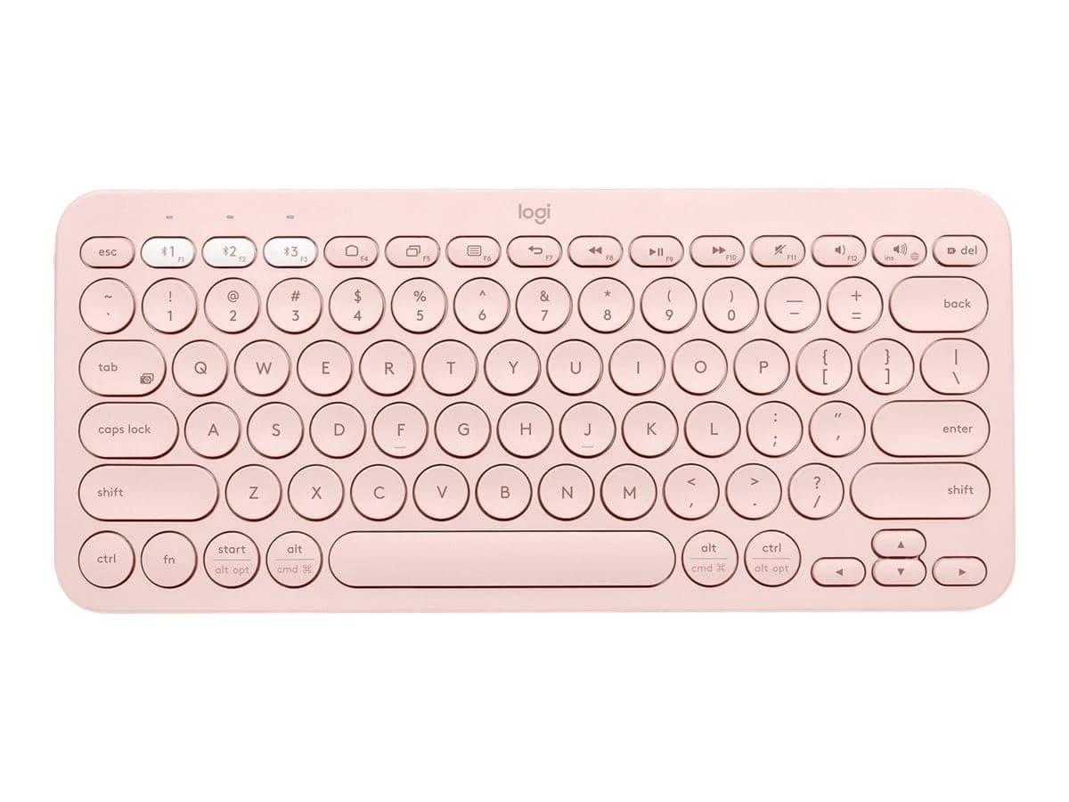 Logitech K380 Multi-Device Bluetooth German (Pink)