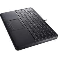 Perixx PERIBOARD-510 H Plus Touchpad Keyboard (Black)