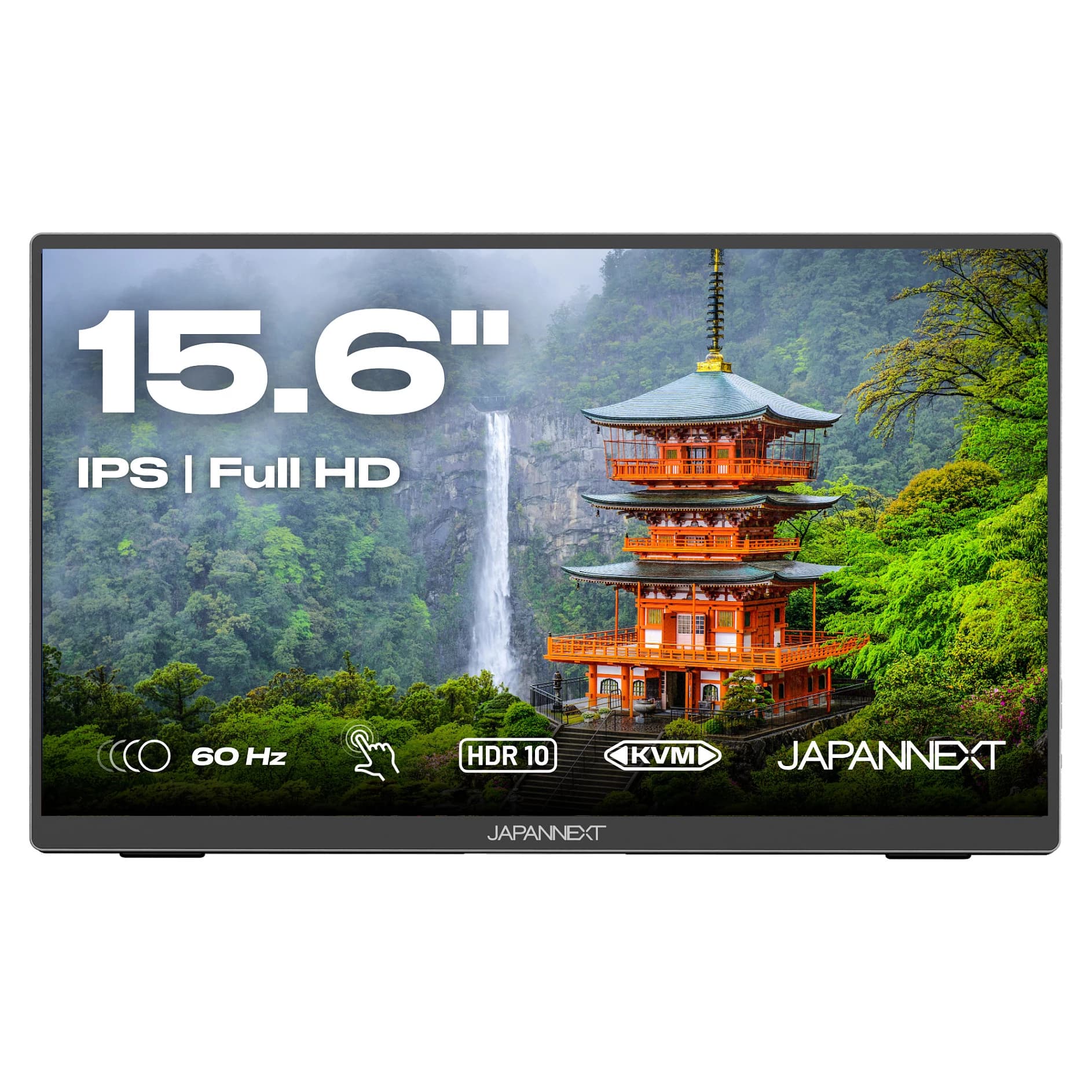 Japannext JN-MD-I156FHDR-T 15.6" FHD IPS 60Hz Portable Touch