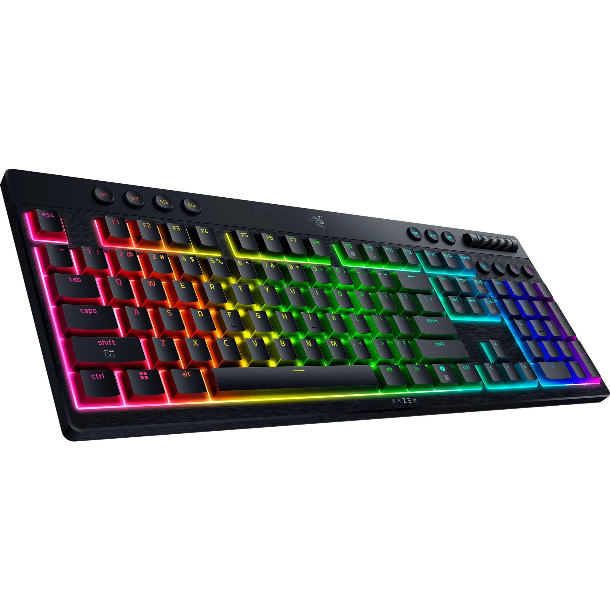Razer BlackWidow V4 Low-Profile HyperSpeed Orange Switch DE