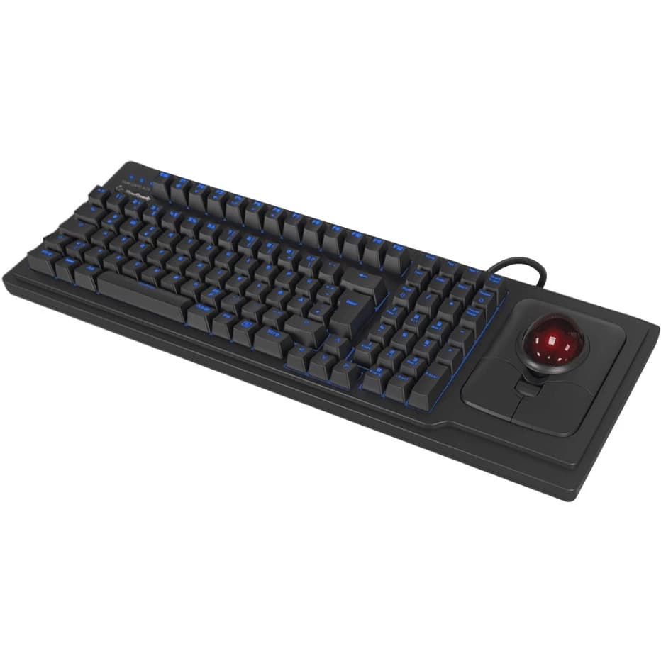 KeySonic KSK-8202ELU-T Trackball US (Black)