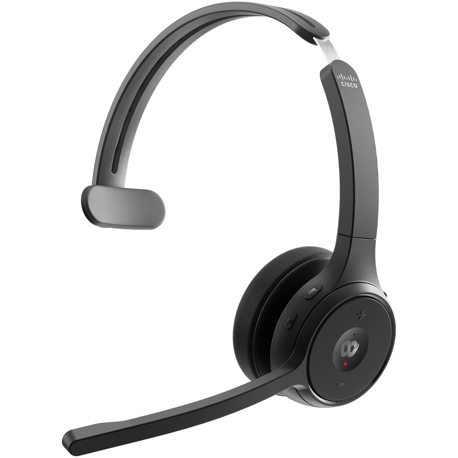 Cisco Headset 721 Wireless Single USB-A Bundle (Carbon Black)