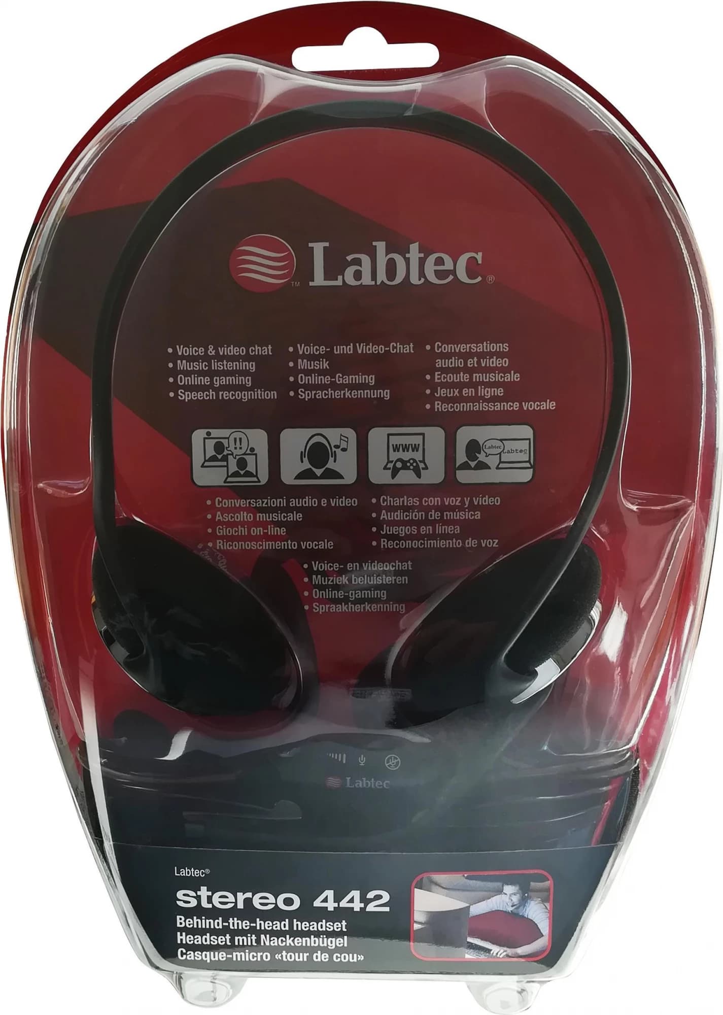 Labtec Stereo 442 Neckband Headset
