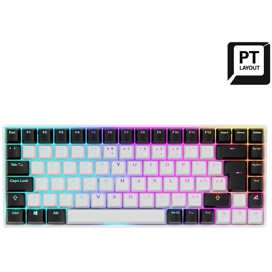 Sharkoon SKILLER SGK50 S3 Gateron Yellow PT (White)
