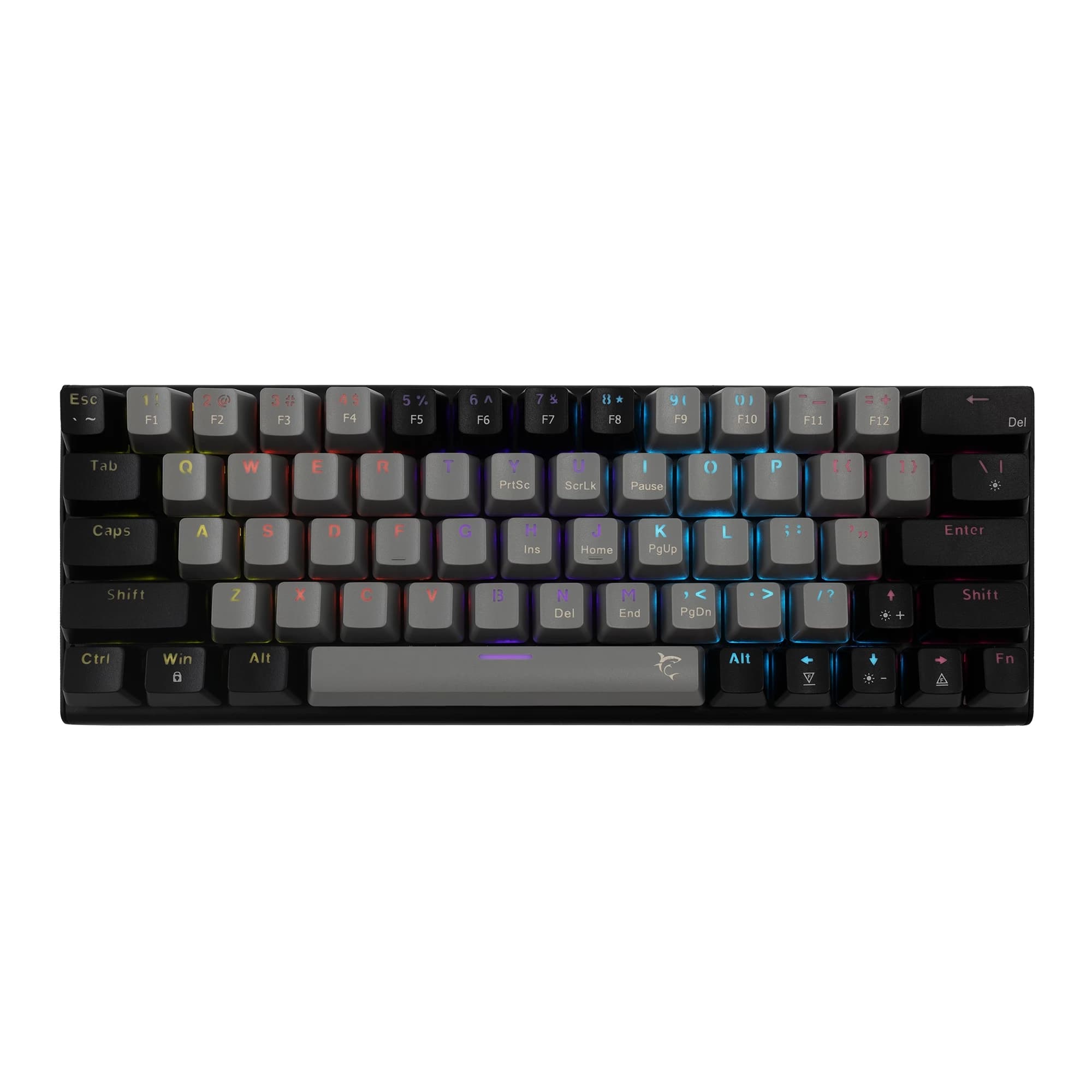White Shark Wakizashi-2 GK-002721V2 Blue Switch US (Grey/Black)