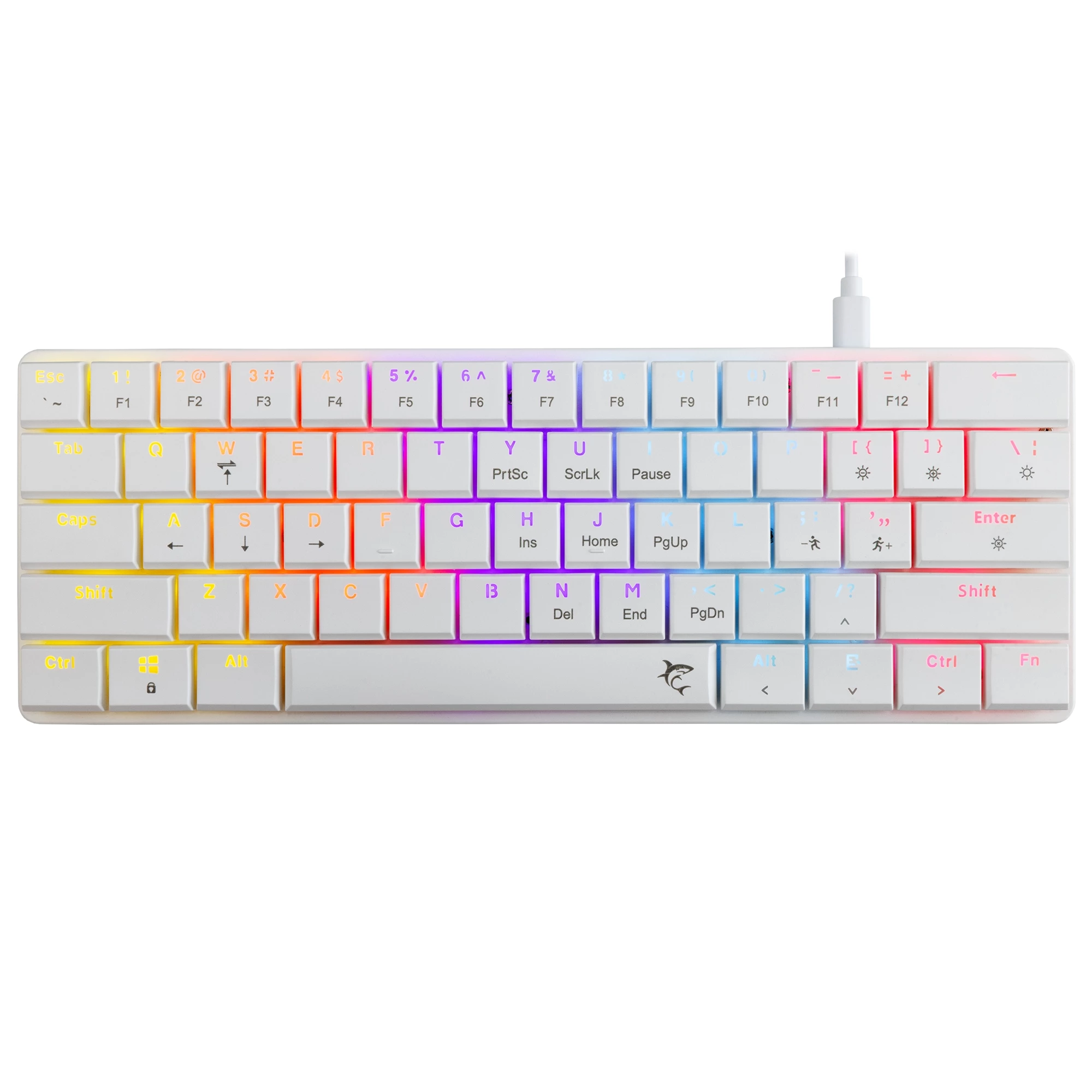 White Shark GK-006211 Nagamaki Red Switch US (White)