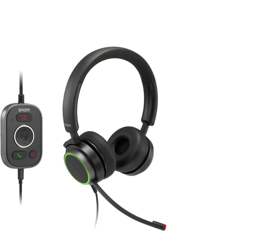Snom A330D Binaural USB Headset