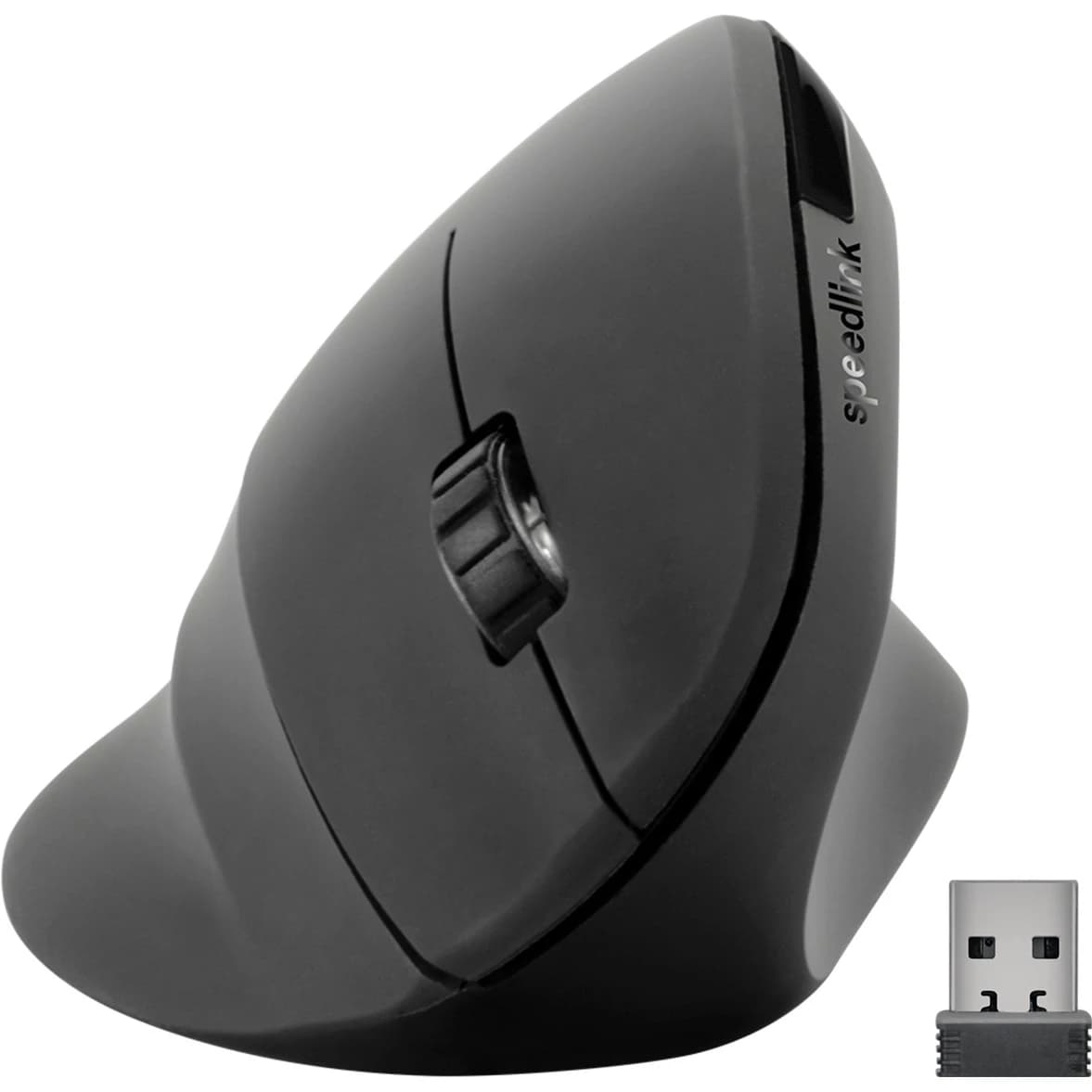 Speedlink Piavo Ergonomic Vertical Wireless Mouse (Black)