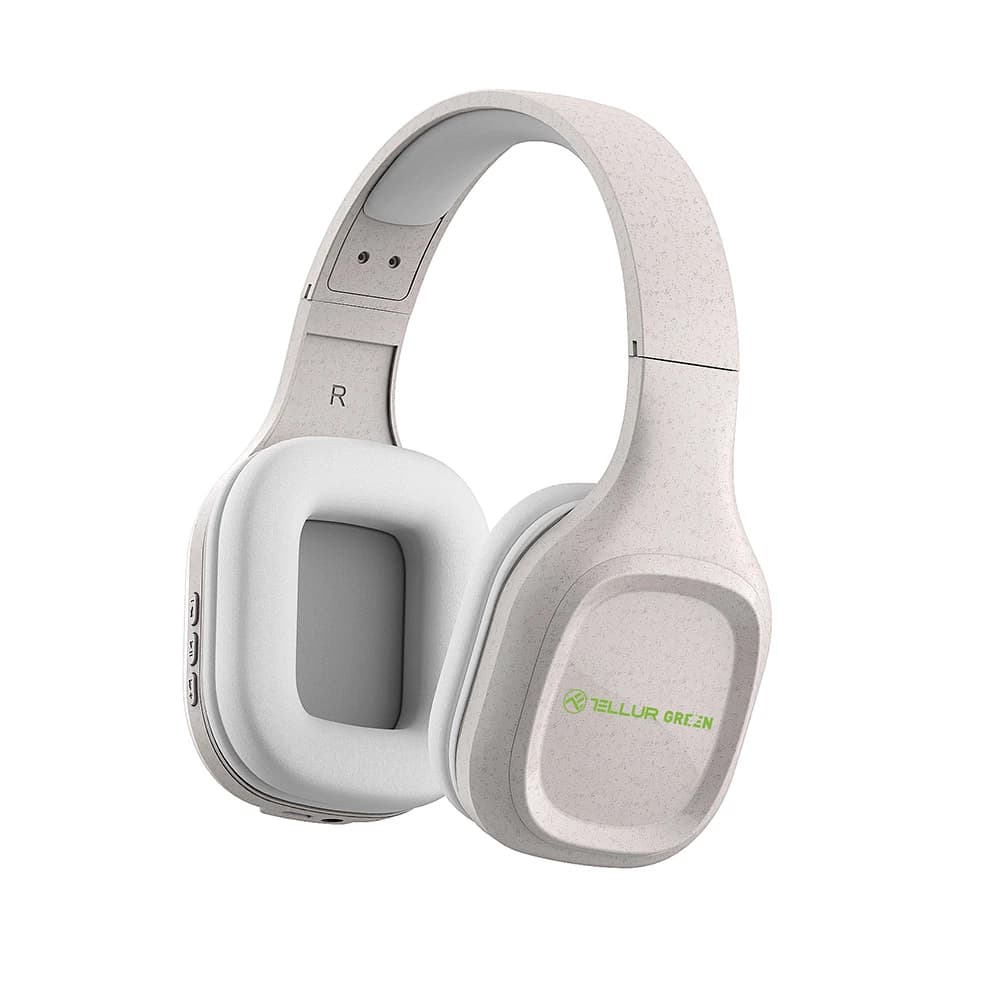 Tellur Green Pulse Bluetooth Over-Ear (Cream)