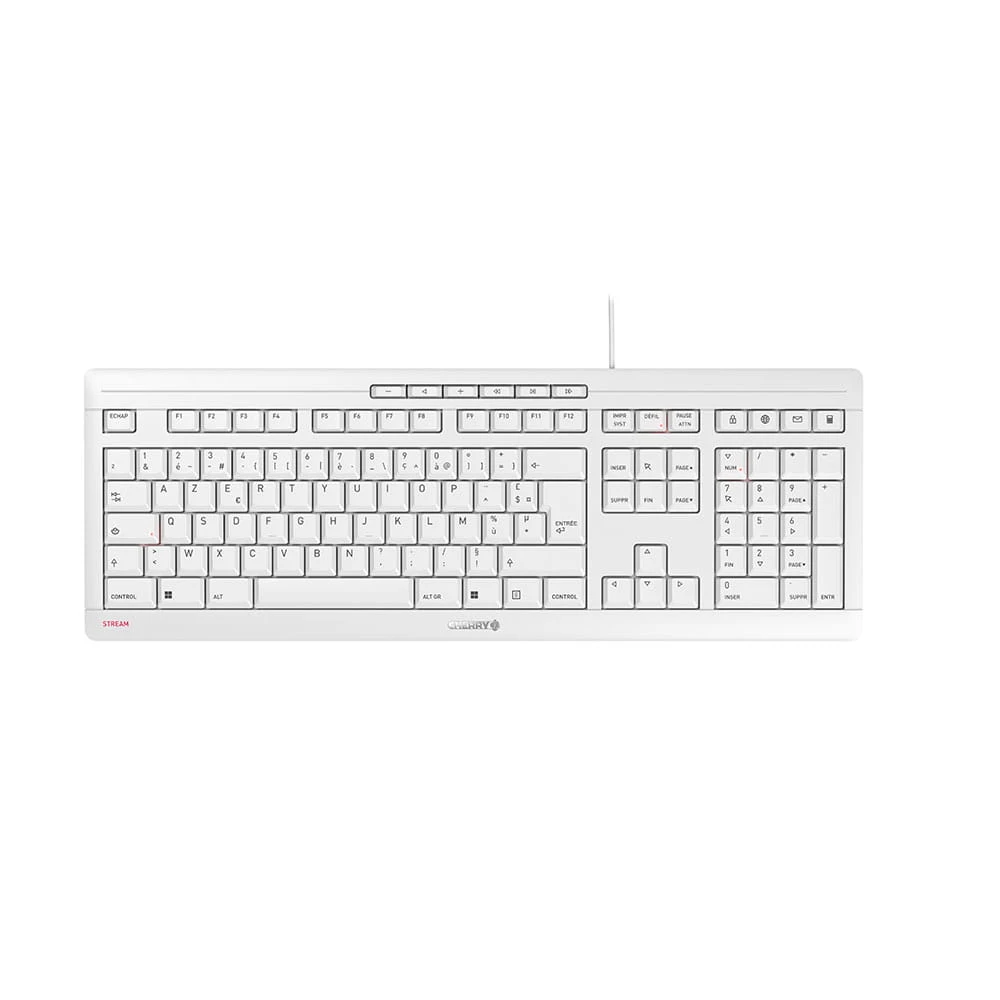 Cherry Stream Keyboard FR (White)