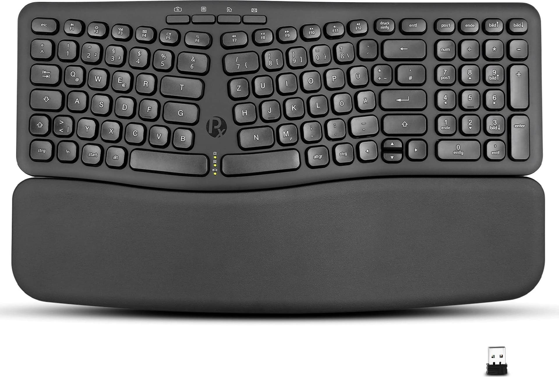 Perixx PERIBOARD-636 Wireless Ergonomic Keyboard DE
