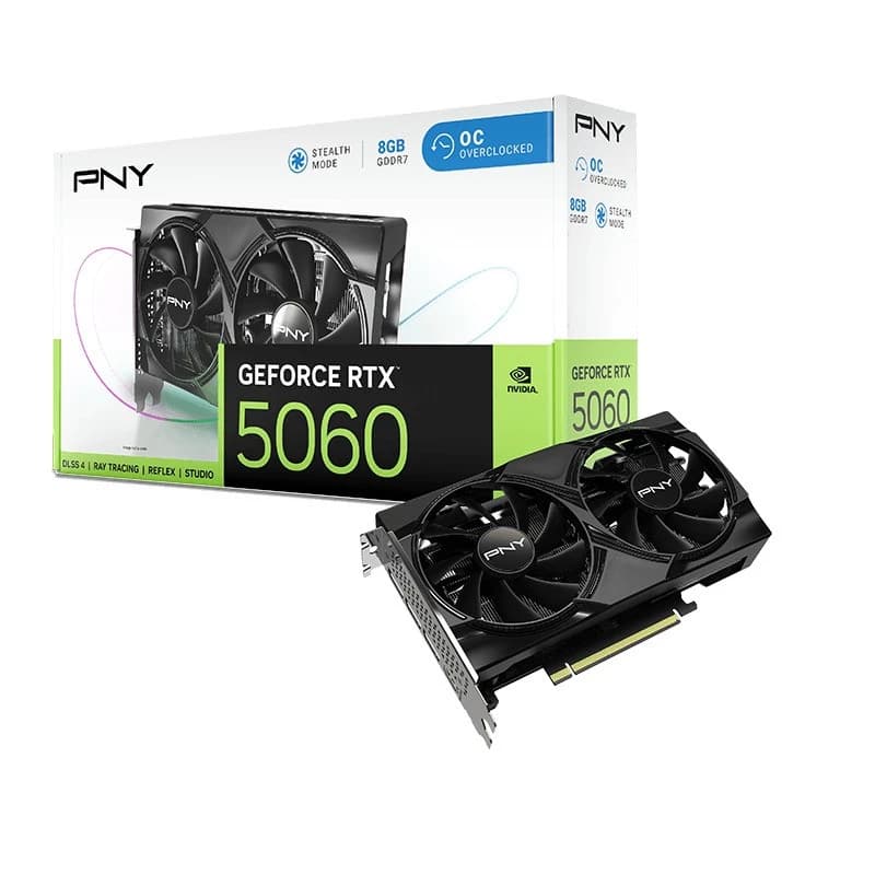 PNY RTX 5060 Dual Fan OC 8GB