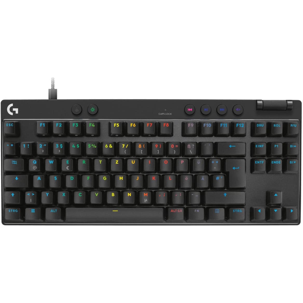 Logitech PRO X TKL Rapid German (Black)