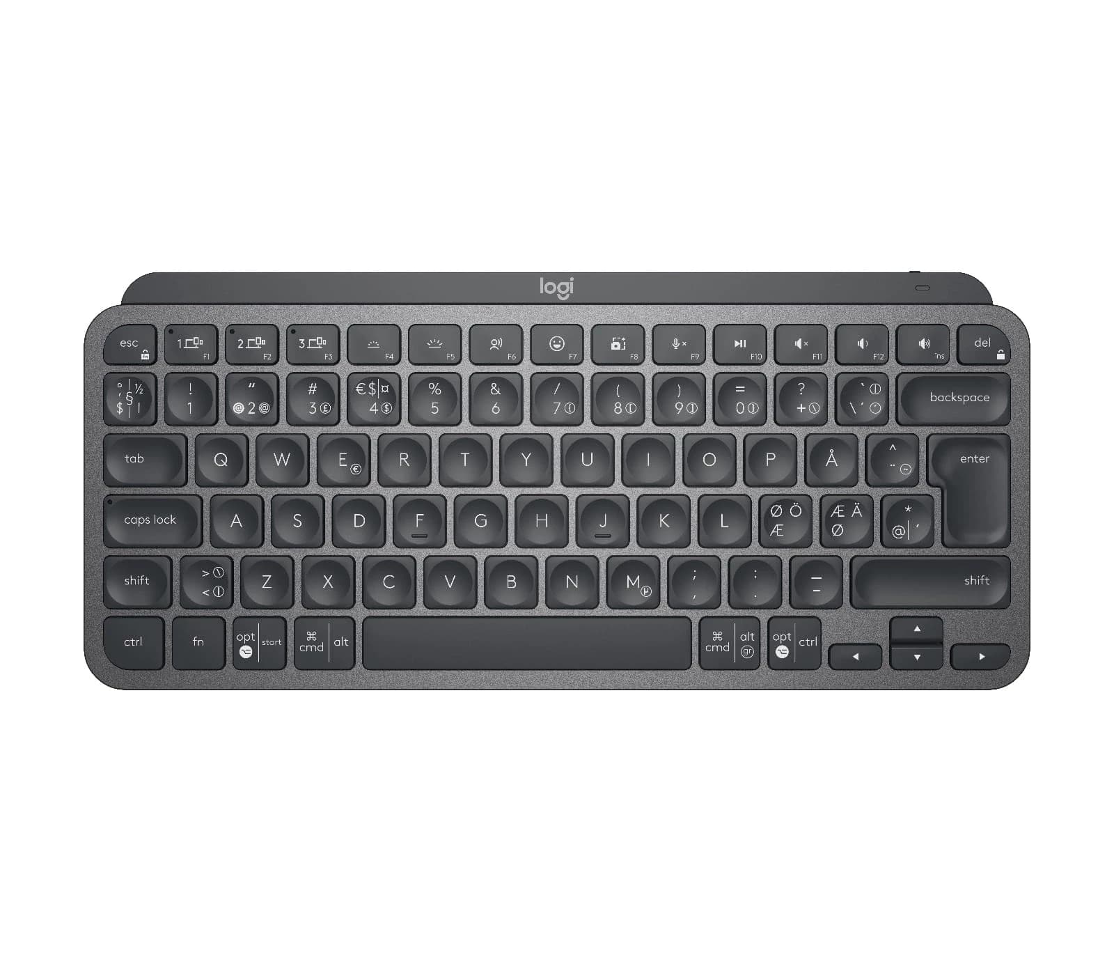 Logitech MX Keys Mini Nordic (Graphite)