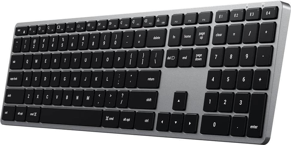 Satechi Slim X3 Bluetooth Backlit Keyboard Space Gray DE
