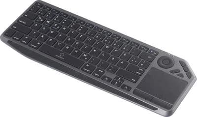 Renkforce RF-WLBTKB-300 Bluetooth Wireless Keyboard German (Black)