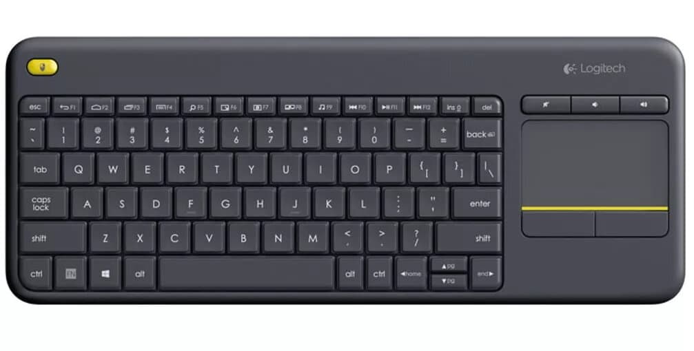Logitech K400 Plus Wireless Touch (Black) DE