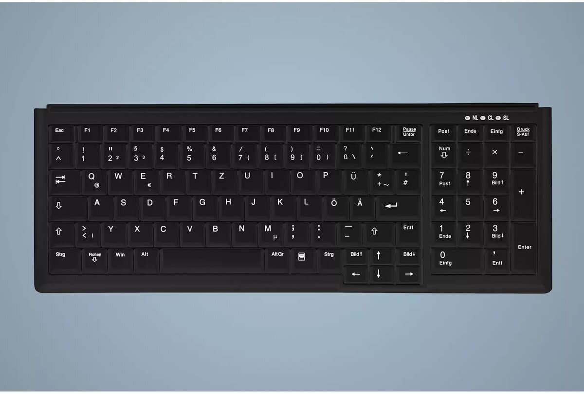 Contour Design Active Key AK-7000 PS/2 UK (Black)