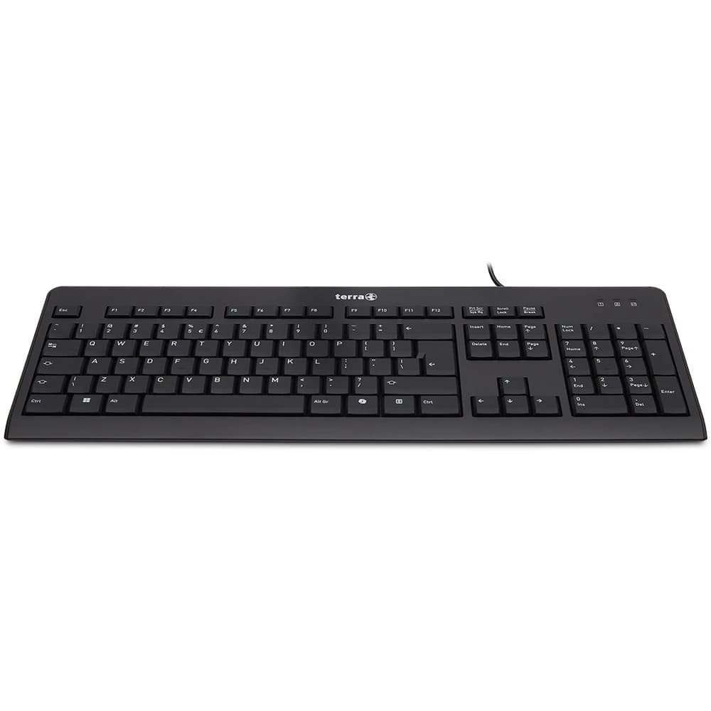 TERRA Keyboard 1500 Corded US/EU Black