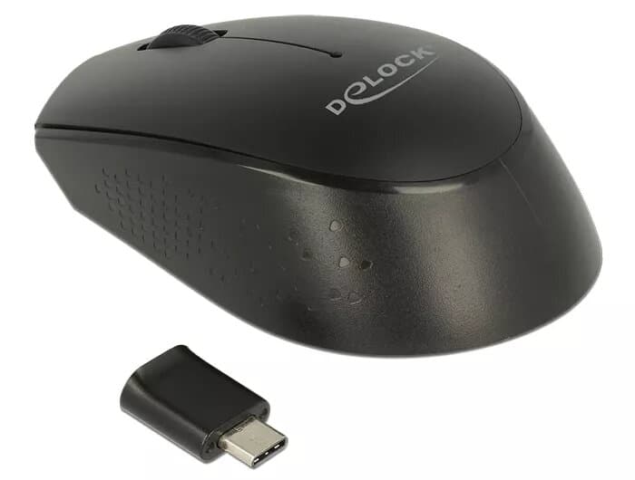 Delock 12526 Mini Wireless 3-Button Mouse
