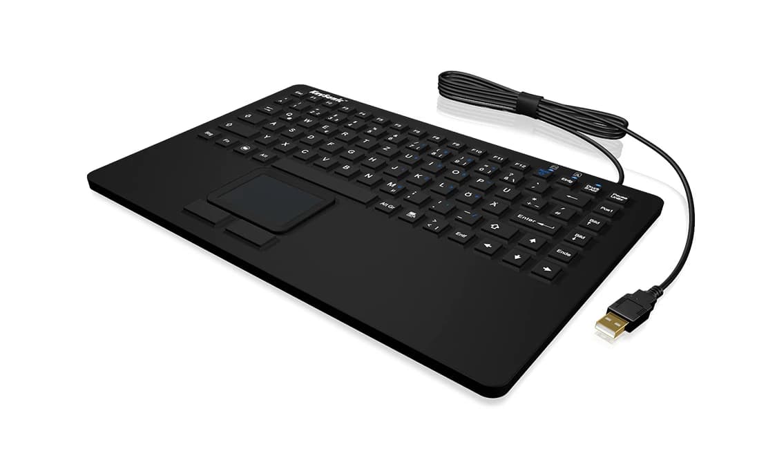 KeySonic KSK-5230 IN Touchpad Swiss (Black)