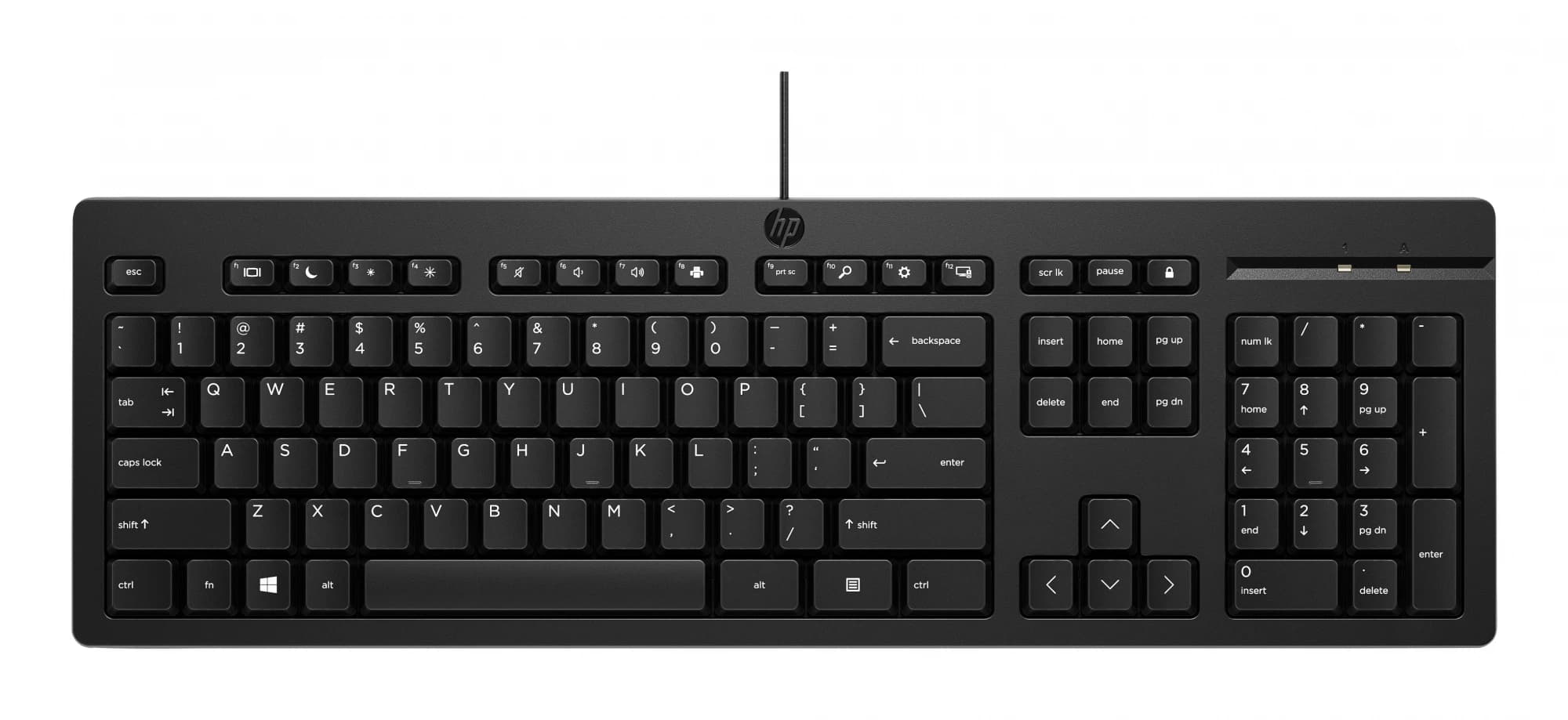 HP 125 Wired Keyboard Nordic