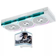 Lian Li HydroShift II OLED Curved 360 TL (White)
