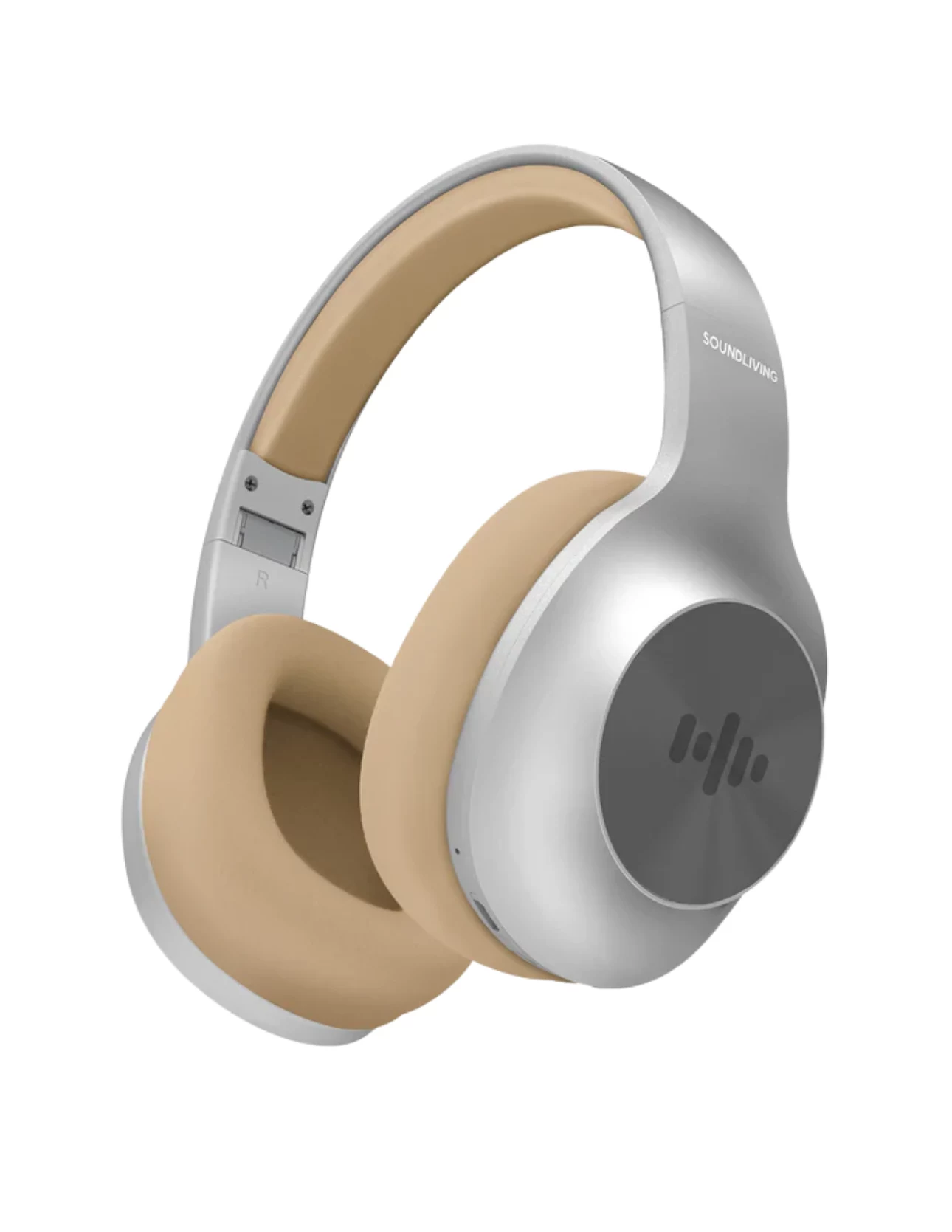 SoundLiving Soul Bluetooth On-Ear Headphones (Silver)