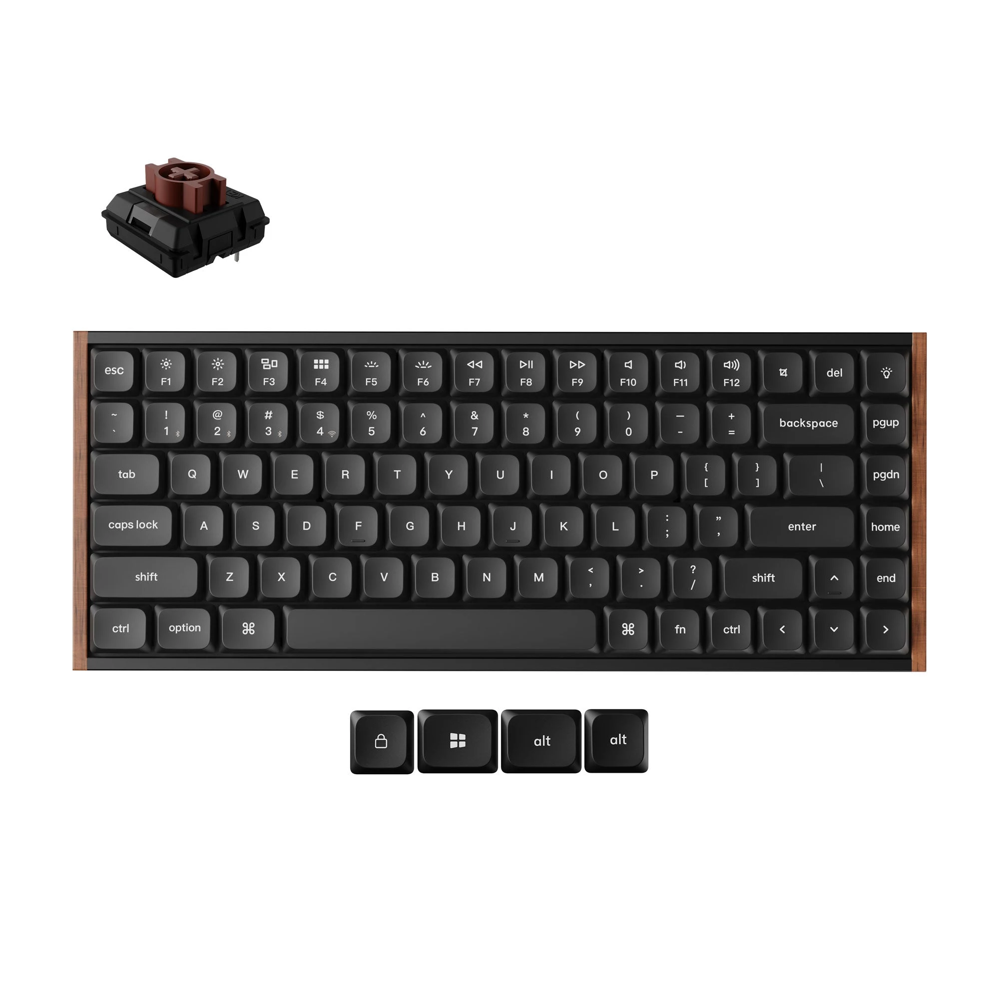 Keychron K3 Ultra 8K Milk POM Brown (Black)