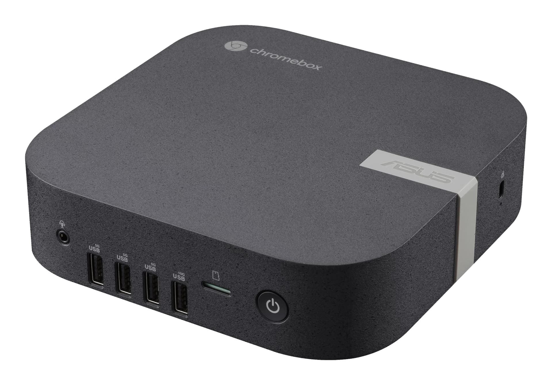 ASUS Chromebox 6a S3006UN Mini PC - Intel Core 3 100U, 8GB RAM, 128GB SSD, ChromeOS, Wi-Fi 6, juoda