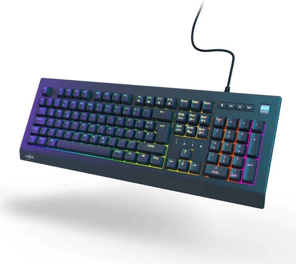 uRage Exodus 600 Mechanical Red Switch German (Black)