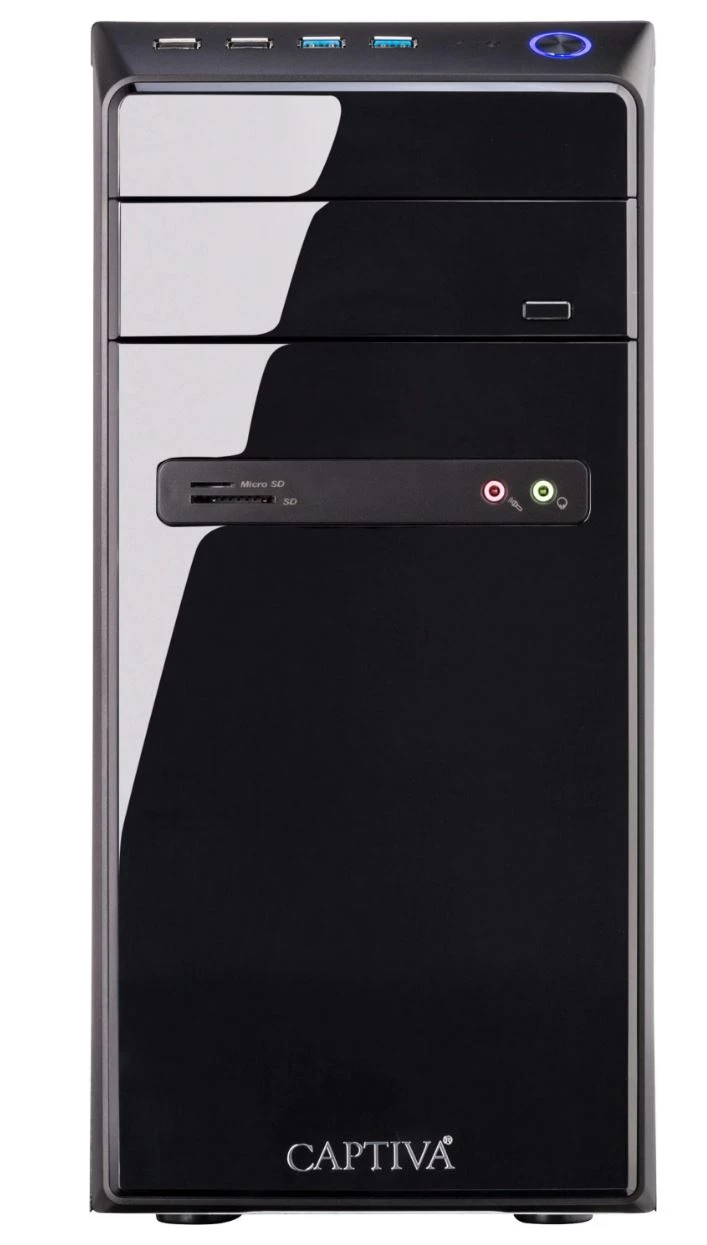CAPTIVA PC Power Starter R98-541 verslo dators, AMD Ryzen 7 5700G, 8GB RAM, 1TB SSD, Wi-Fi