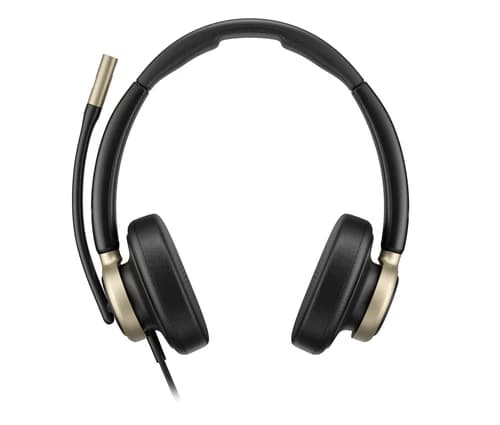 Poly Mission 825 Wired Stereo USB-A ANC (Black)