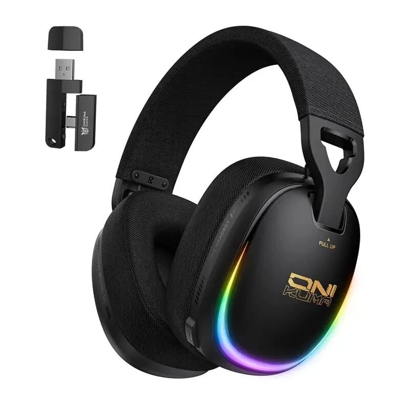 ONIKUMA GT805 Wireless Gaming Headset (Black)