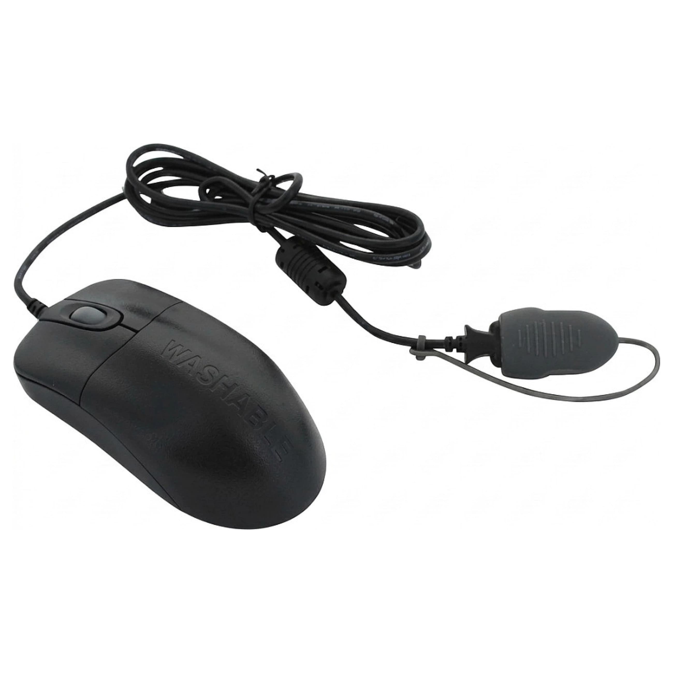 Seal Shield Silver Storm Waterproof Mouse (Black)