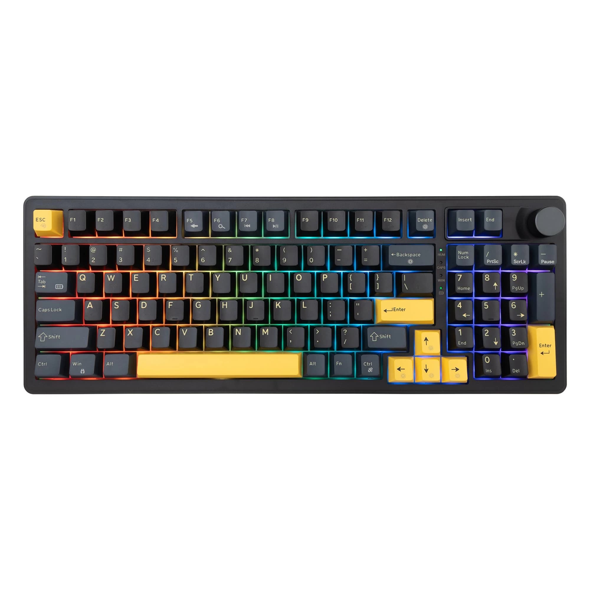 White Shark Excalibur-B TKL KTT Wine Red (Black)