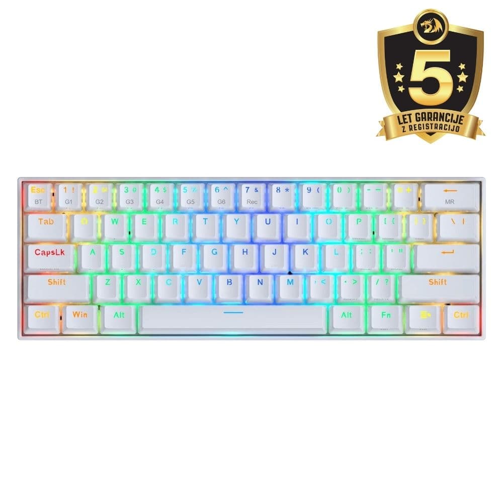 Redragon Draconic K530 RGB Pro Red Switch (White)