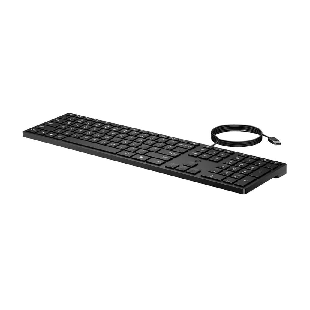 HP 320K Wired Slovenian (Black)