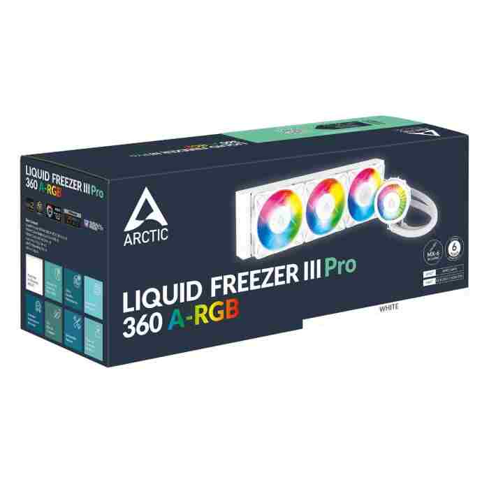Arctic Liquid Freezer III Pro 360 A-RGB (White)