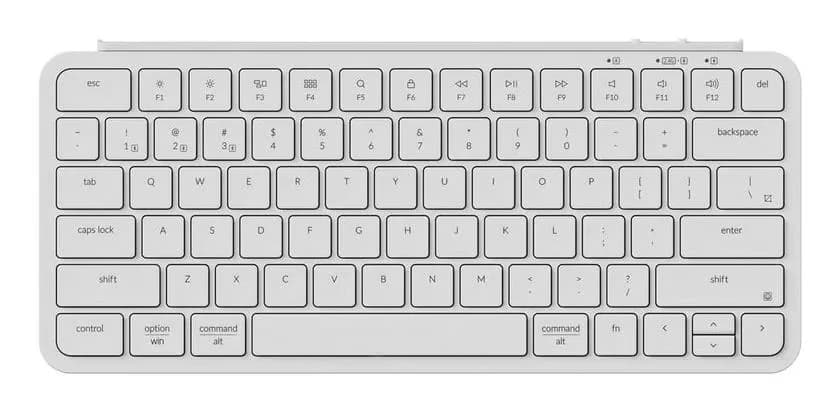 Keychron B1 Pro Wireless, Ivory White, B1P-K8