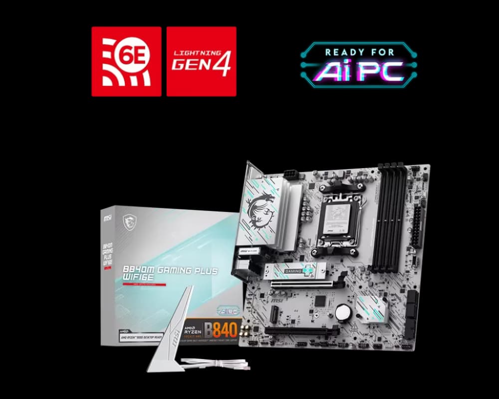 MSI B840M Gaming Plus WIFI6E