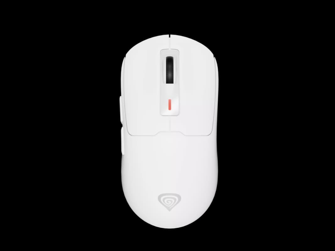 Genesis Wireless/Wired 2.4 GHz, Bluetooth, USB White