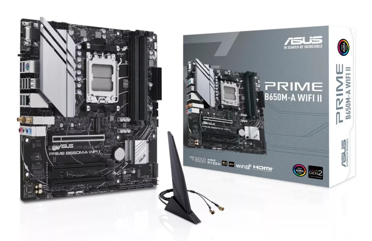 ASUS PRIME B650M-A WIFI II Micro-ATX