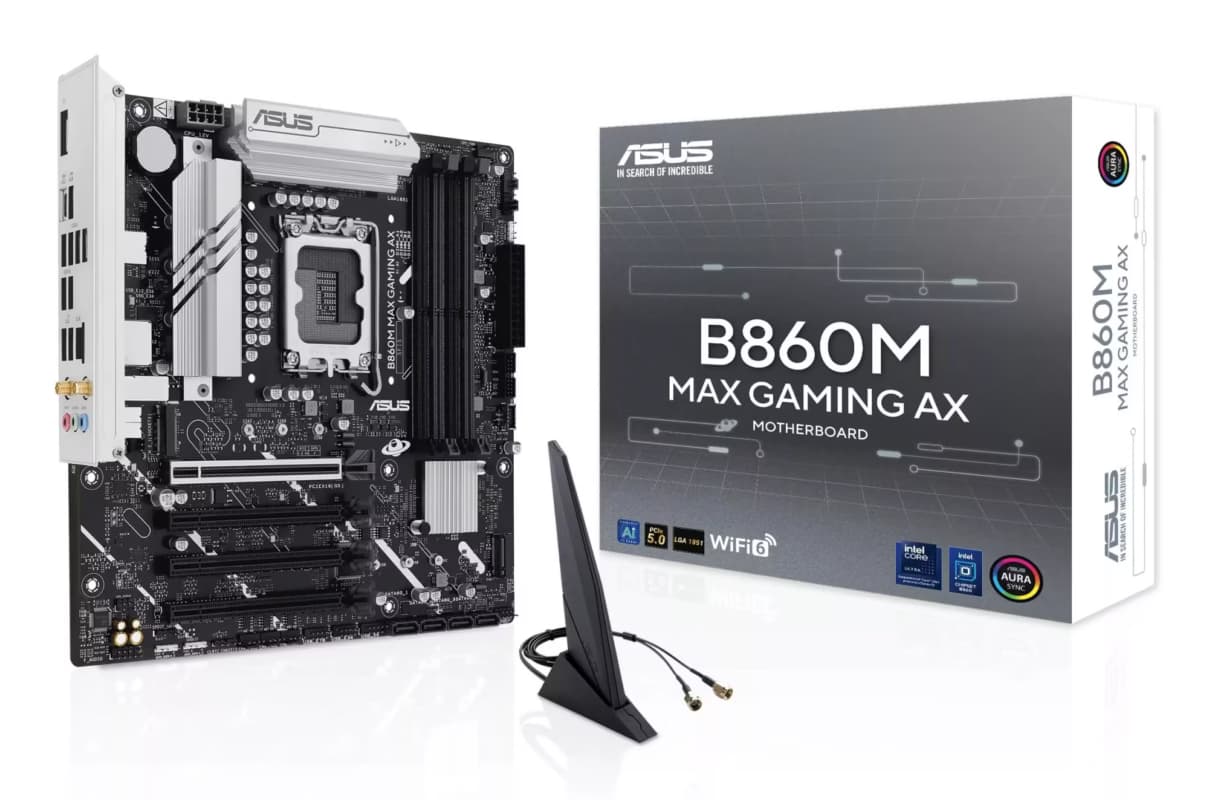 ASUS B860M MAX Gaming AX